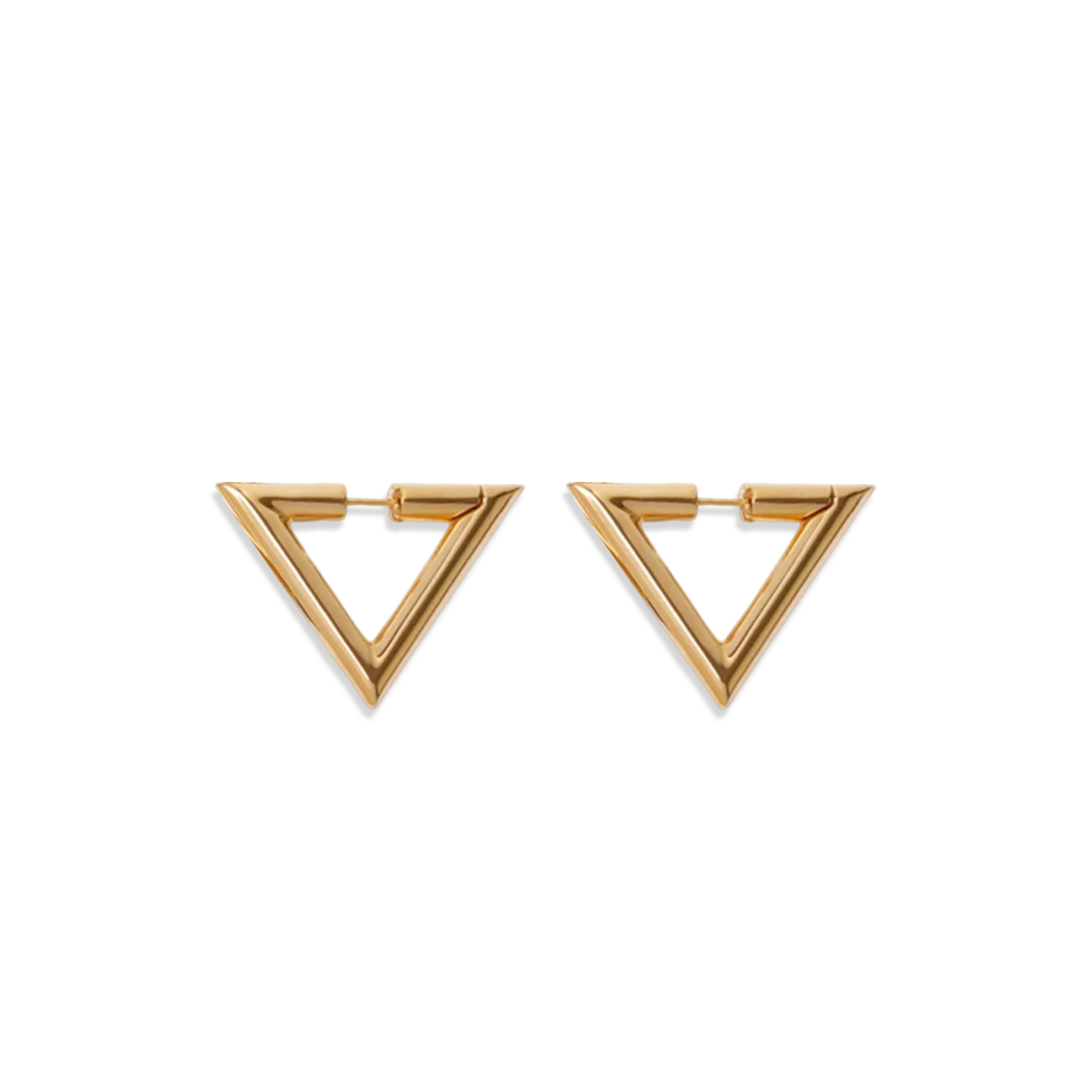 VALENTINO TRIANGLE EARRINGS WJ0V03METCS4